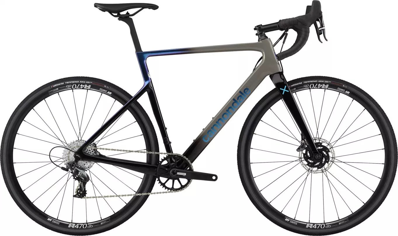 Фотография Велосипед Cannondale SUPERSIX EVO CX 28" размер XL, рама 58см 2023 Черно-серый